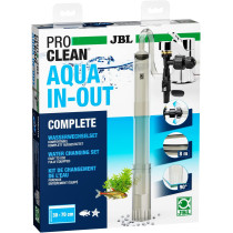 Jbl Proclean Aqua In Out Complete 6142100 Water Change Kit For Aquariums Includes Floor Cleaner Hose And Intake Pump Connection To Tap Grey Black