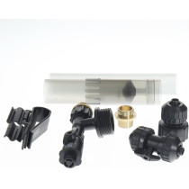 Jbl Proclean Aqua In Out Complete 6142100 Water Change Kit For Aquariums Includes Floor Cleaner Hose And Intake Pump Connection To Tap Grey Black