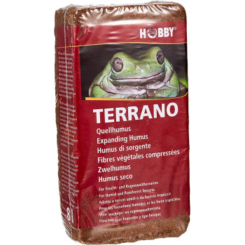 HOBBY Terrarium Substrates Terrano expanding brick 2 x 4 L