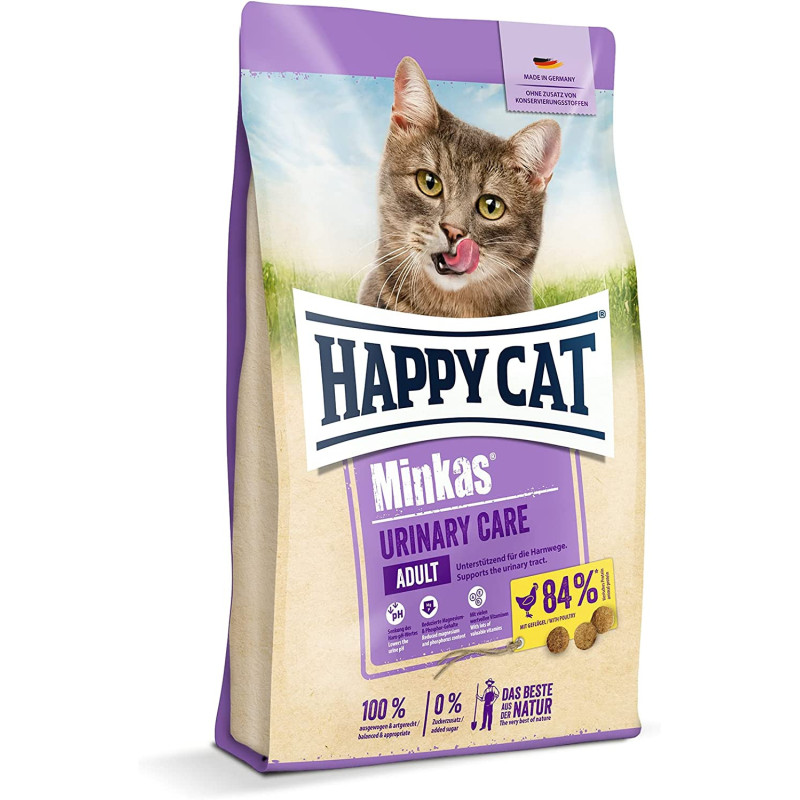 Happy Cat Minkas Urinary Care Cat Food 10 Kg Pack Multicolor | Cat Dry Food