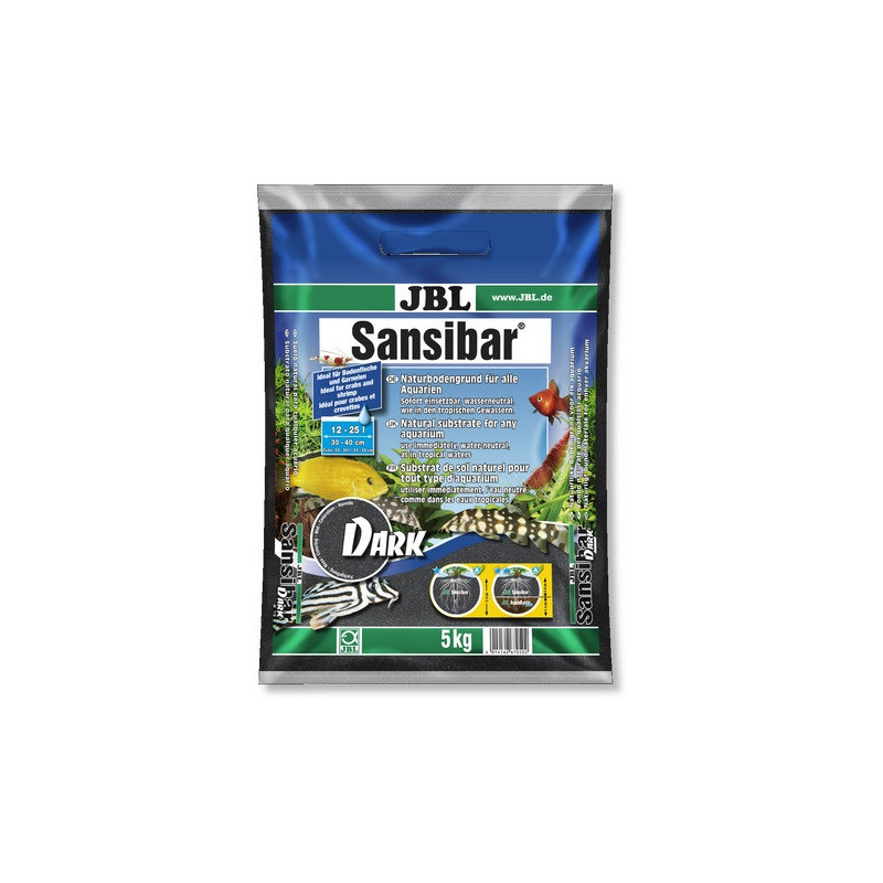 Jbl 6705000 Sansibar Dark 5 Kg Dark Substrate For Freshwater And Saltwater Aquariums
