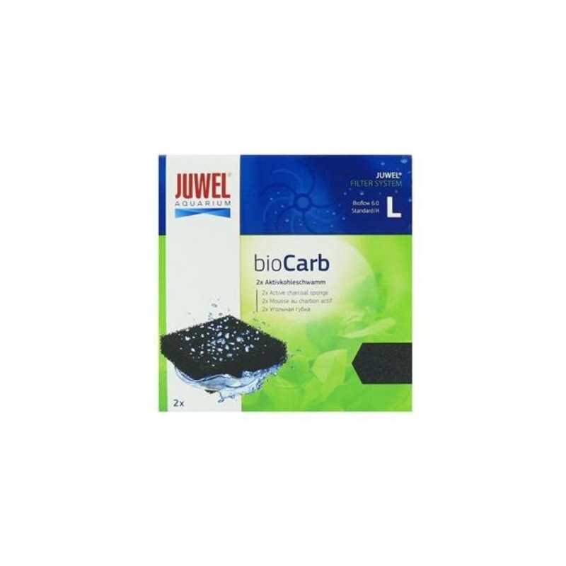 Juwel Biocarb Bioflow 6.0 L Active Carbon Sponge Aquarium Filter Media