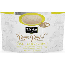 Kitcat Purr Puree Chicken and Fiber Hairball Value Pack
