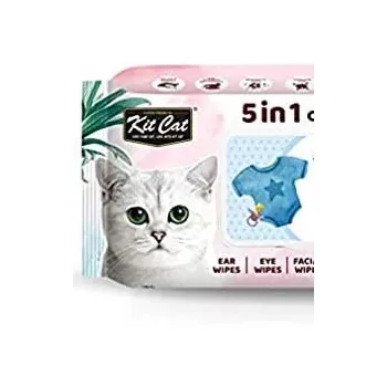 Kitcat 5 In 1 Cat Wipes...