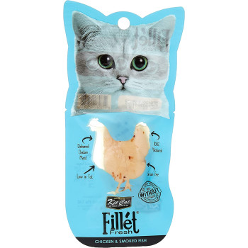 Kit Cat Fillet Fresh Chicken & Smoked Fish 30G