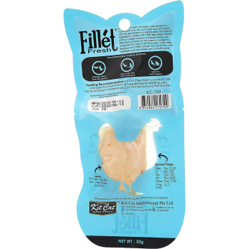 Kit Cat Fillet Fresh Chicken & Smoked Fish 30G