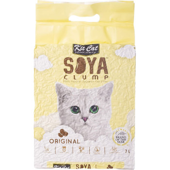 Kit Cat Soya Clump Soybean Original Cat Litter 7L