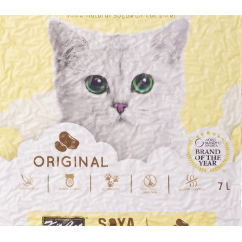 Kit Cat Soya Clump Soybean Original Cat Litter 7L 