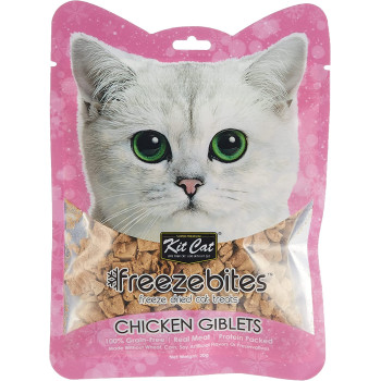 Kit Cat Freeze Bites Chicken Giblets Freeze Dried Cat Treats 20G
