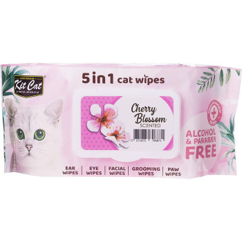 Kitcat 5 In 1 Cat Wipes...
