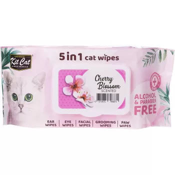 Kitcat 5 In 1 Cat Wipes...
