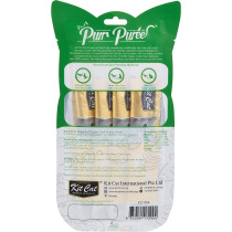 Kit Cat Purr Puree Chicken & Scallop Wet Cat Treat Tubes 4 x 15g