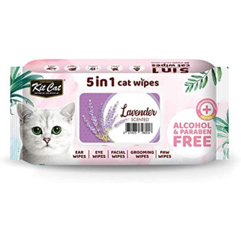 Kitcat 5 In 1 Cat Wipes...