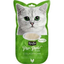 KitCat Purr Puree Plus Collagen care Chicken White