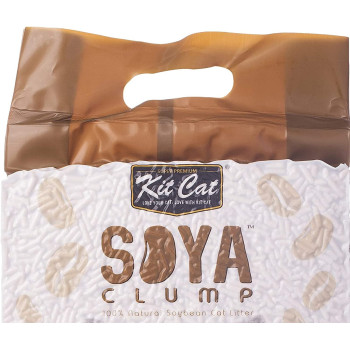 Kit Cat Soya Clump Soybean Cat Litter Coffee 7L | Soya Coffee Cat Litter
