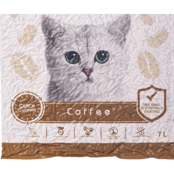 Kit Cat Soya Clump Soybean Cat Litter Coffee 7L | Soya Coffee Cat Litter