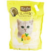 Kit Cat Crystal Silica Cat Litter Lemon 5L KitCat yellow