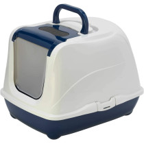 Moderna Flip Cat Jumbo Closed Litter Box w.Odor Filter 57.6 x 43.9 x H41 cm Color Blueberry C240 0331