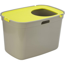 Moderna Top Cat Smart Litter Bo X Dog & Toddler Proof 59 X 39 X H38 cm Lemon Color Ag50 0330 1 Count Pack Of 1