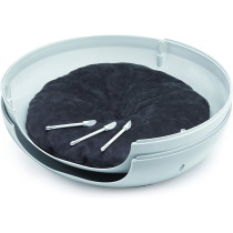 Moderna Doonut Cat House With Cushion White