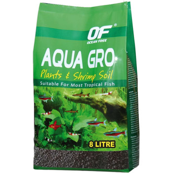 Oceanfree Aqua Gro Soil 8L 6.7kg Plants & Shrimps Soil