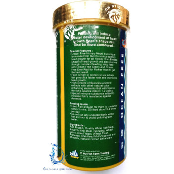 Ocean Free Humpy Head Aquarium Fish Food 280ml 100g