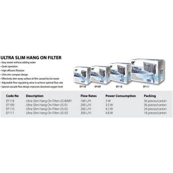 Ocean Free Ultra Slim Hang On Filter Us 03