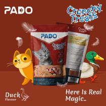 Pado Crunchy Cat Treats Duck 100G
