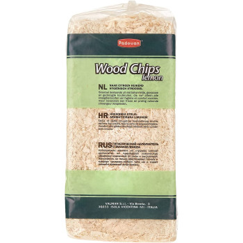 Padovan Woodchips Lemon Natural Wood Fiber 1 Kg