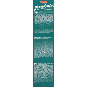 Padovan Coniglietti Grandmix Rabbit Food 850 Gm