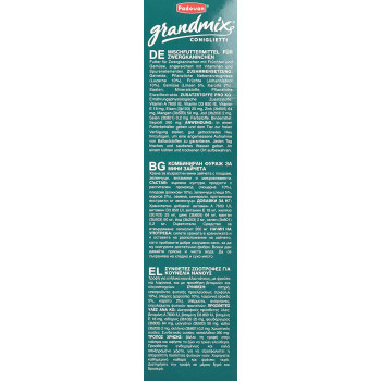 Padovan Coniglietti Grandmix Rabbit Food 850 Gm