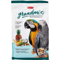 Padovan Grandmix Pappagalli Bird Food 2 Kg | Bird Food For Large (Amazon, Grey, Cockatoo, Macaw) Parrots 