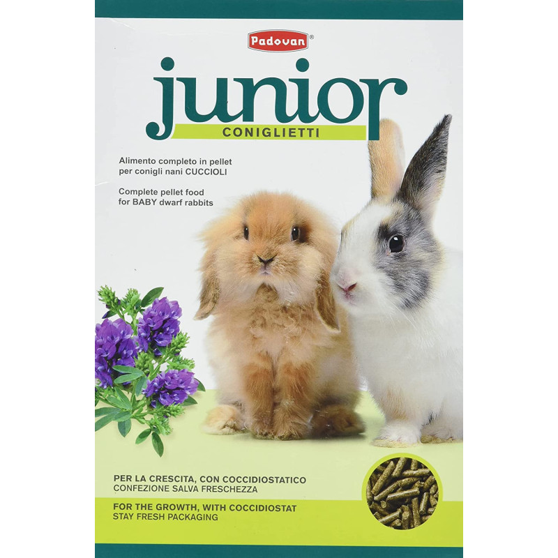 Padovan Junior Coniglieti Rabbit Food 850Gm