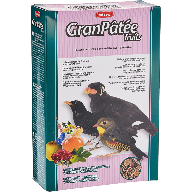 Padovan GranPatee Fruits Feed Multi Colour 1 KG PP00192