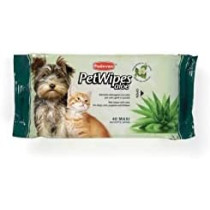 Padovan Pet Wipes Aloe Hypoallecgenic Wipes 40 Pcs