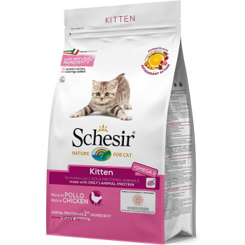 Schesir Kitten Chicken Cat Dry Food 1.5Kg