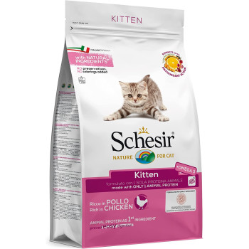 Schesir Kitten Chicken Cat Dry Food 1.5Kg