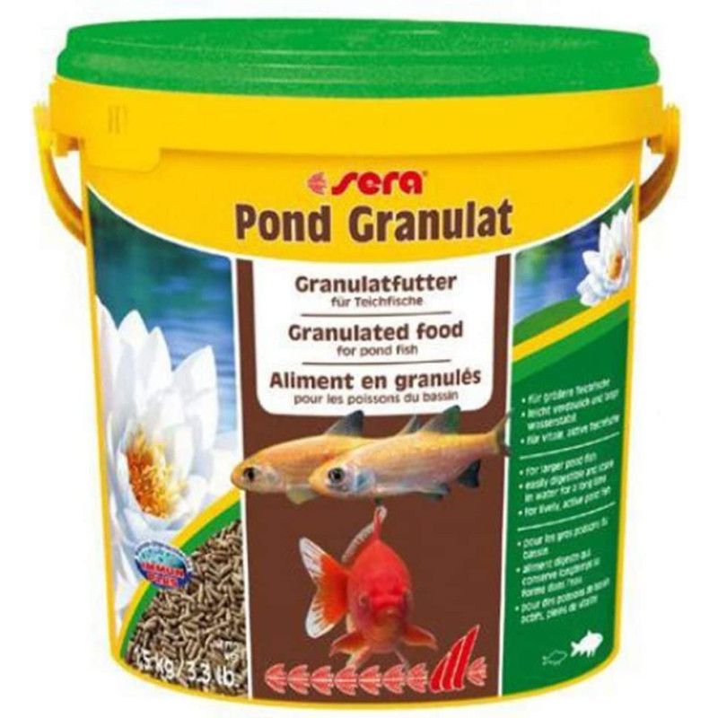Sera Pond Biogranulat 10 L | Premium Fish Food