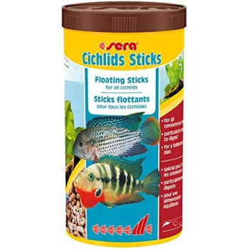 Sera Cichlids Fish Sticks Nature Volume 1L | Fish Sticks And Fish Food
