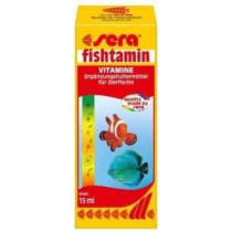 Sera Fishtamin Extra vitamins for more liveliness Complimentary Food 100 Ml
