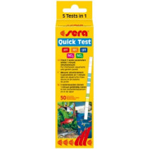 Sera Aquarium Quick Test Safety 50 Pcs Yellow 4960 Sera Quick Test
