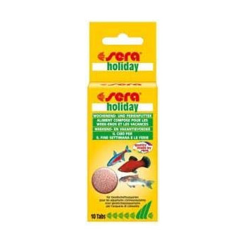 Sera Holiday 10 Tabs Fish Food
