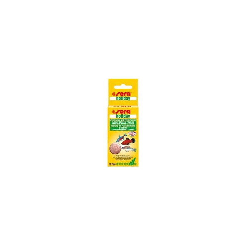 Sera Holiday 10 Tabs Fish Food