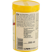 Sera Goldy Nature Fish Food 250ml Brown 32248 4001942453318