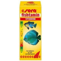 Sera Fishtamin 15Ml Supplementary Vitamin Fish Food