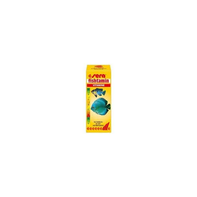 Sera Fishtamin 15Ml Supplementary Vitamin Fish Food
