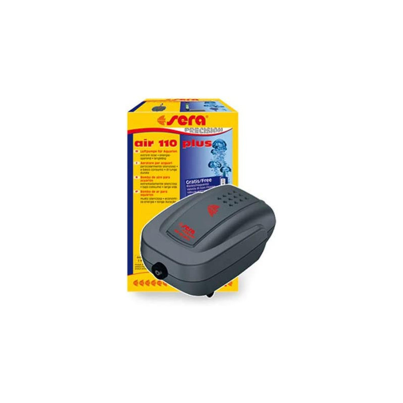 Sera Air 110 Plus 08812 Aquarium Air Pump 110 Lh At 3 W Extremely Light Energy Saving Long Lasting Multicolor