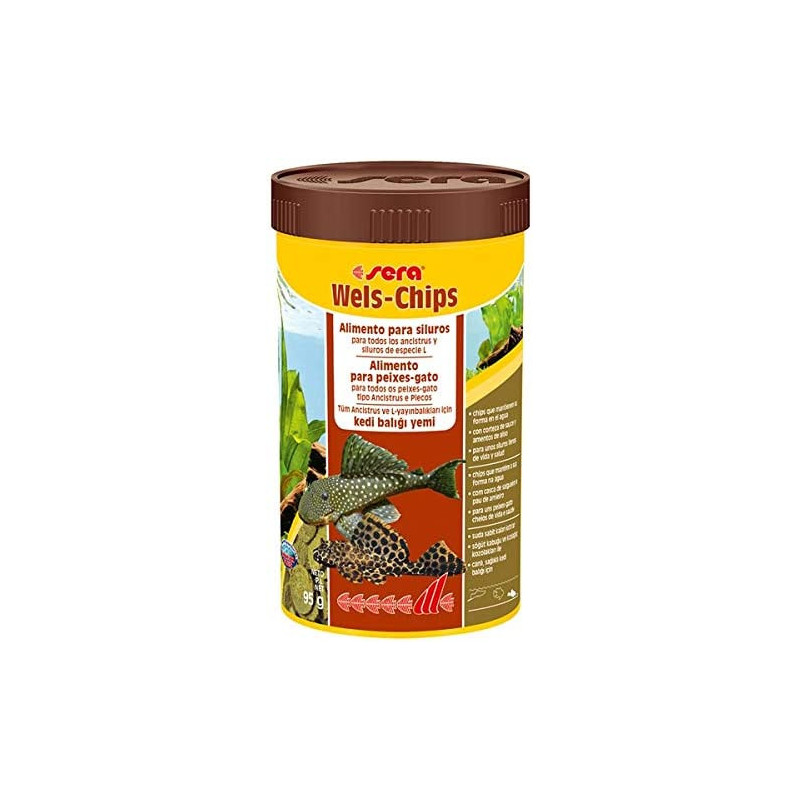Sera Catfish Chips Fish Food 250 ml