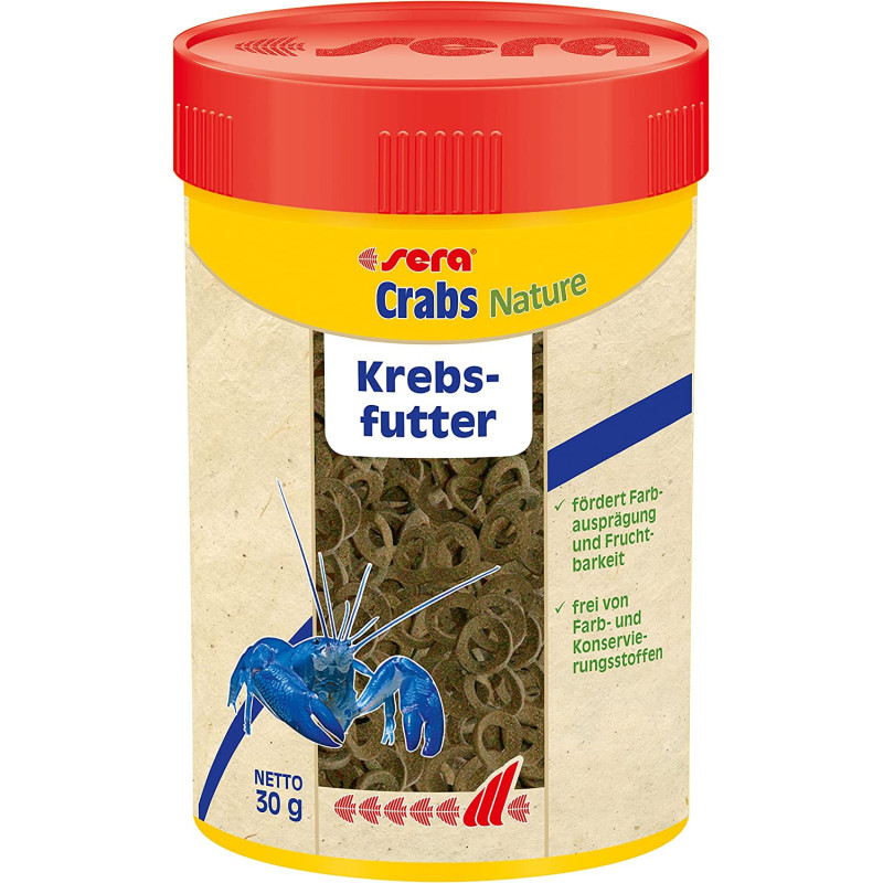 Sera 556 Crabs Natural 1 Oz 100 ml Pet Food One Size