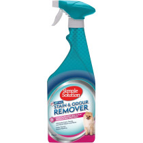 Simple Solution Dog Stain And Odour Remover Spring Breeze White 750 Ml
